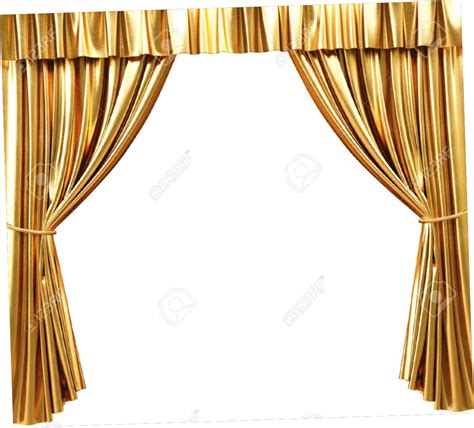 Curtain clipart gold stage, Curtain gold stage Transparent FREE for ...
