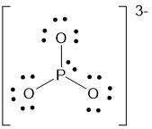 After drawing the Lewis structure for phosphite, how many single bonds, double bonds and lone ...