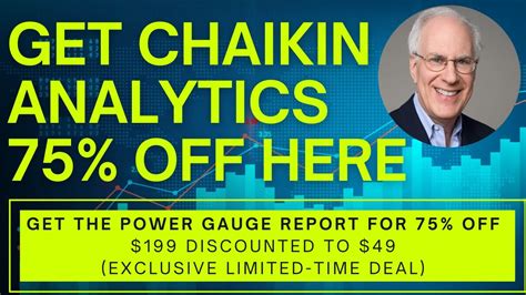 Chaikin Analytics Explained | Marc Chaikin's Power Gauge Report, 75% Off Here - YouTube