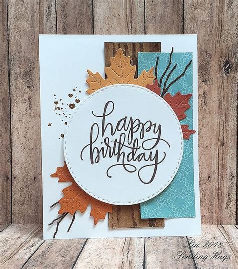 For a Fall Birthday Birthday Cards For Women, Handmade Birthday Cards, Greeting Cards Handmade ...