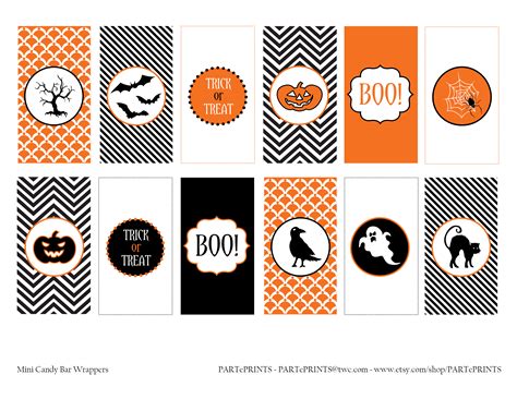 FREE Halloween Printables from PARTePRINTS | Catch My Party