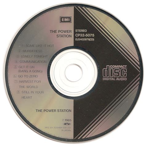 The First Pressing CD Collection: The Power Station - The Power Station