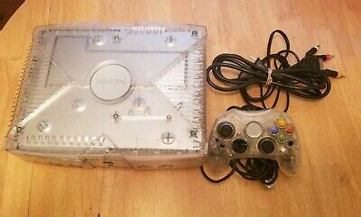 Microsoft Xbox Crystal Limited Edition Translucent Console Tested Free Shipping 805529909656 | eBay