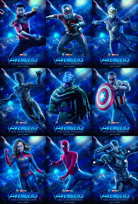 Avengers: The Kang Dynasty fan-posters highlight how massive the MCU roster has become since the ...