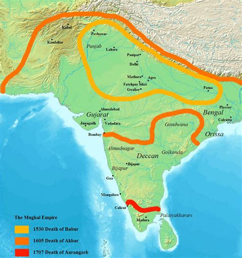 L'Empire moghol dans sa plus grande splendeur (1526 - 1707) | La ...