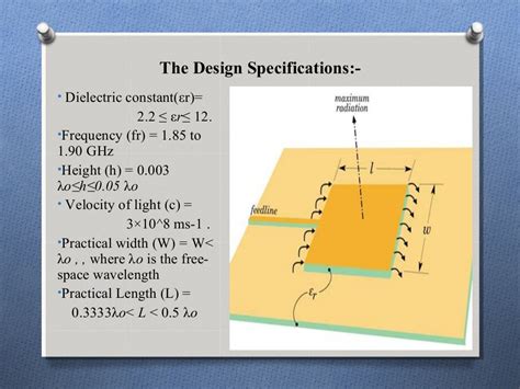 Microstrip Patch Antenna Design