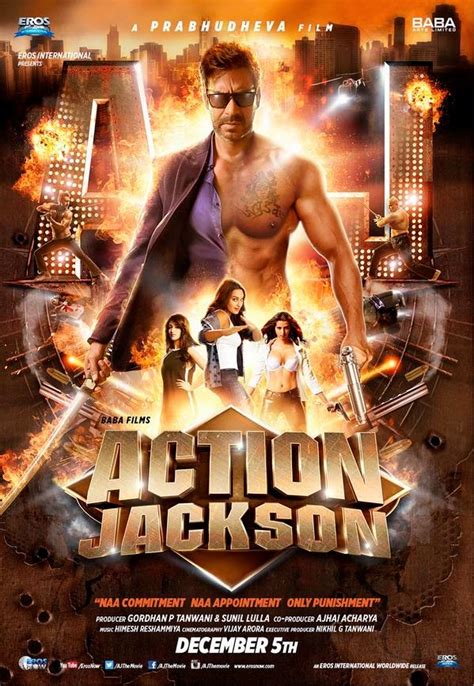 Action Jackson First Poster feat Ajay Devgan, Sonakshi|Bollymoviereviewz