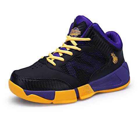 CSXD Best Youth Boys Lightweight Basketball Team Shoes Big Kids Wide High Top Sneakers Large ...