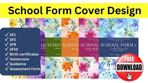 Deped School Forms Cover Page Design Editable In Ms F - vrogue.co