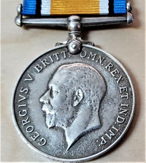 WW1 BRITISH WAR MEDAL ARMY 18561 PTE G TILLSON SOUTH STAFFORDSHIRE ...