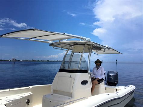 ウェルショップT-Top Boat Sun Shade Kit, Hexagonal T-Top Extension Kit with Protection Canopy Various ...