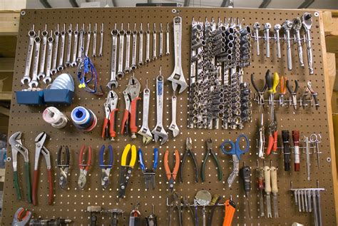 Tools on Pegboard - a photo on Flickriver