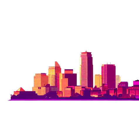 Boston Skyline Graphic · Creative Fabrica