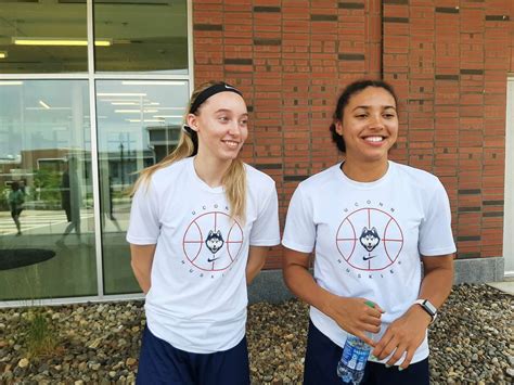 UConn women's basketball stars Paige Bueckers and Azzi Fudd announce ...