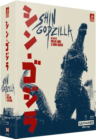 Shin Godzilla - Blu-ray 4K Ultra HD + Blu-ray + Livret - Edition Blu ...