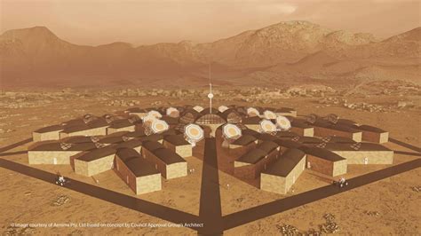 Mars City Design Competition - Architect Winner - Council Approval Group