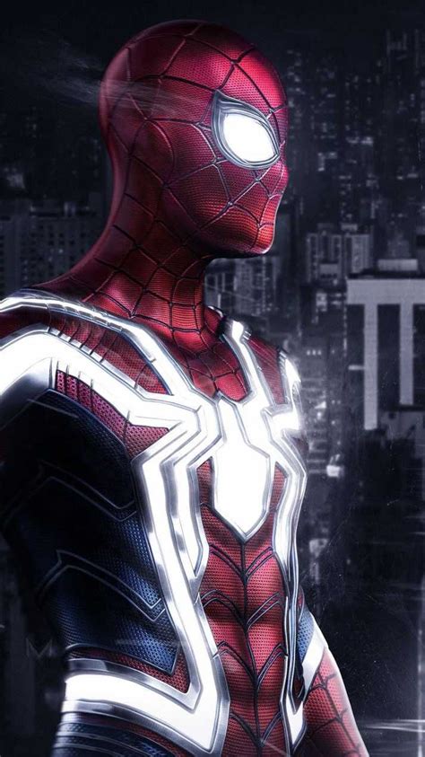 Spider Man Glowing Suit iPhone Wallpaper | Marvel spiderman art, Marvel ...