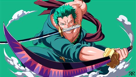 1360x768 Resolution Roronoa Zoro HD One Piece Art Desktop Laptop HD Wallpaper - Wallpapers Den