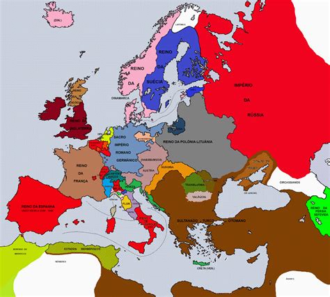 EUROPA HISTÓRICA: EUROPA - 1600 dC