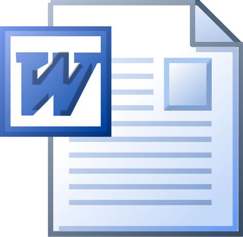 File:MS word DOC icon.svg - Wikimedia Commons