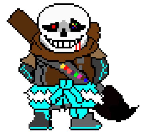 Ink Sans Phase 3 Custom Sprite | Pixel Art Maker