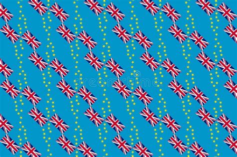 Geometric Pattern in the Colors of the National Flag of Tuvalu. the Colors of Tuvalu Stock ...