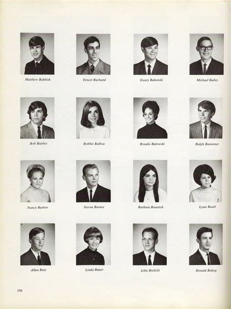 1970 Yearbook - Seniors - Center Line High School Memories