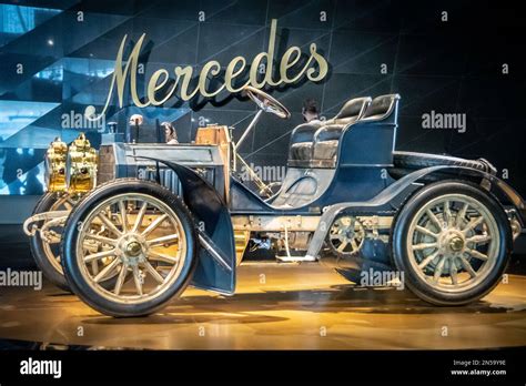 Mercedes-Benz Museum Stuttgart Germany Stock Photo - Alamy