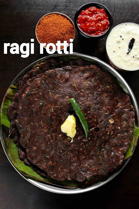 ragi roti recipe | ragi rotti | nachni roti | finger millet roti