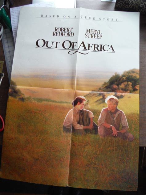 Out of Africa (Movie Poster) by Universal Studios: Very Good (1985) | Imperial Books and ...