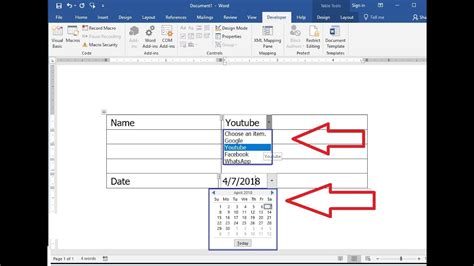 How to add calendar drop down in excel 2010 - festleqwer