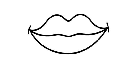 Lips Coloring Pages Printable for Free Download