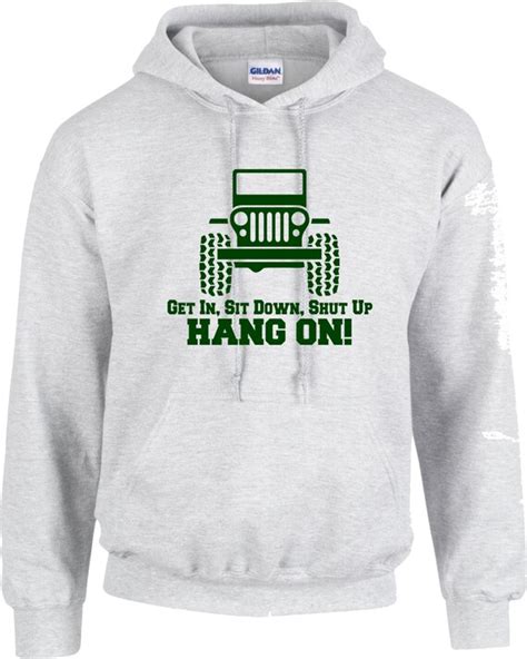 Get In Sit Down Shut Up Hang On Hoodie FREE SHIPPING in | Etsy