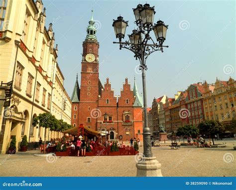 Wroclaw Old Town stock photo. Image of wroclaw, historic - 38259090