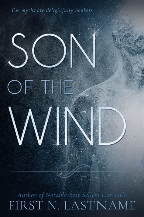 YA Paranormal Romance Premade Book Cover: Son of the Wind