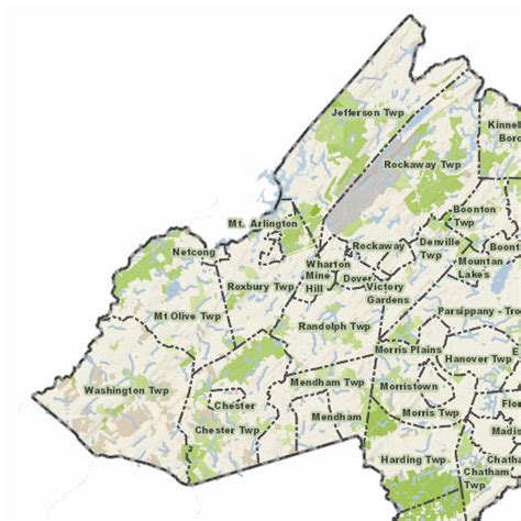 Map Of Morris County Nj | Campus Map