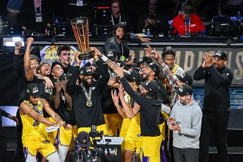 Davis, James power Lakers to inaugural NBA Cup crown - CGTN