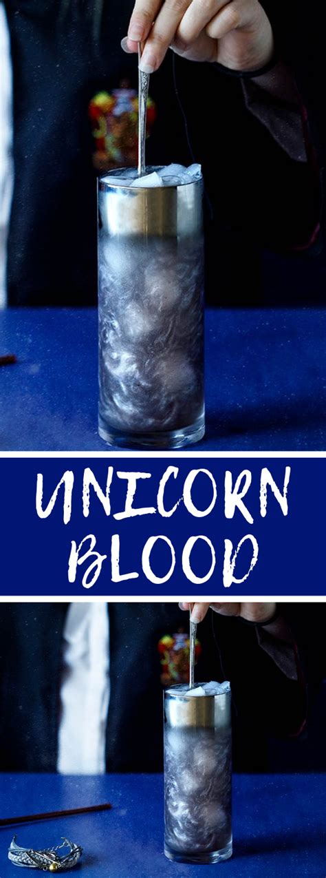 UNICORN BLOOD #drink #cocktail