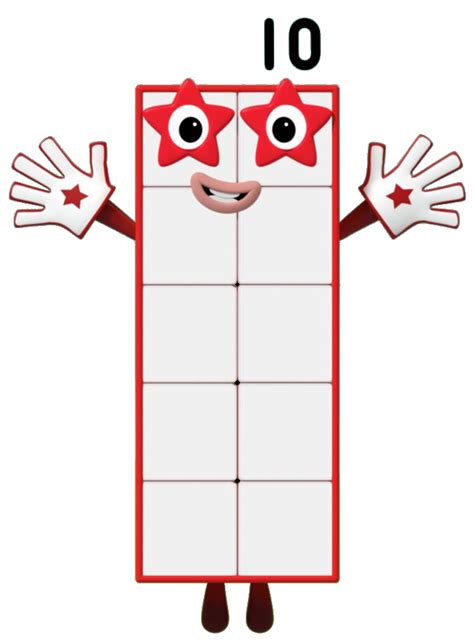 Ten From Numberblocks by alexiscurry on DeviantArt