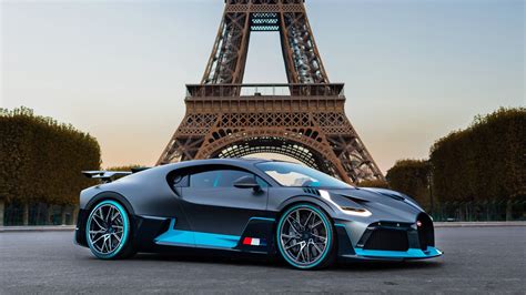 Blue Bugatti Wallpaper