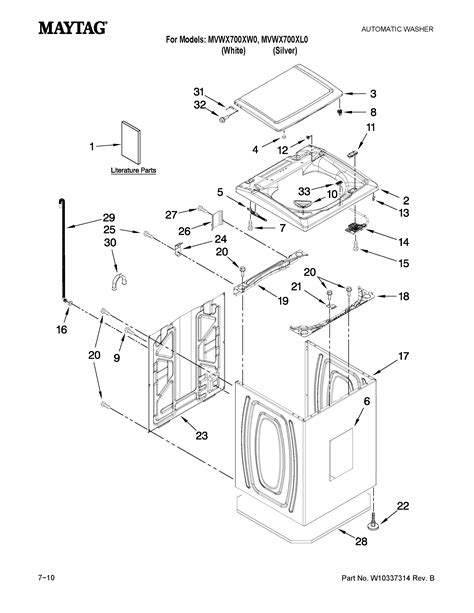 21+ Maytag Mvwx655Dw1 Parts Diagram Images – Best Diagram Images