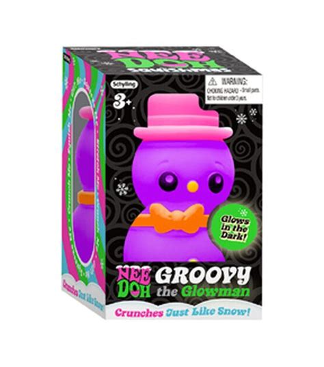 NeeDoh 4" Squishmas Groovy Glowman Glow in the Dark Kit | JOANN