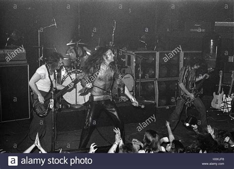 Download this stock image: Extremely rare photos of Van Halen in their club days. Photographed ...