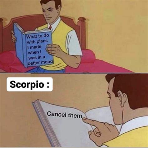 Going into Scorpio Season like... : r/astrologymemes