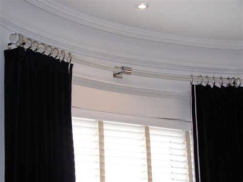 Curtain Rods For Bay Windows Curved Windows | Home Design Ideas