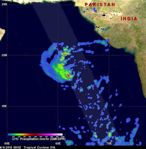 GPM Flys Over Tropical Cyclone In Arabian Sea | NASA Global ...