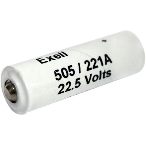 Exell Battery A221/505A 22.5V Alkaline Battery (60 mAh)