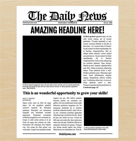 Newspaper cover design – Artofit