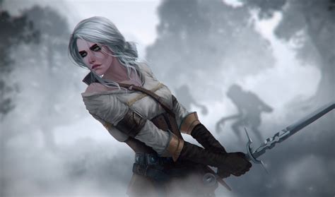 Ciri The Witcher 3 Digital Art 4k HD Games 4k Wallpapers Images 35280 ...