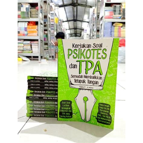 Jual BUKU PSIKOTES // KERJAKAN SOAL PSIKOTES DAN TPA // SEMUDAH ...